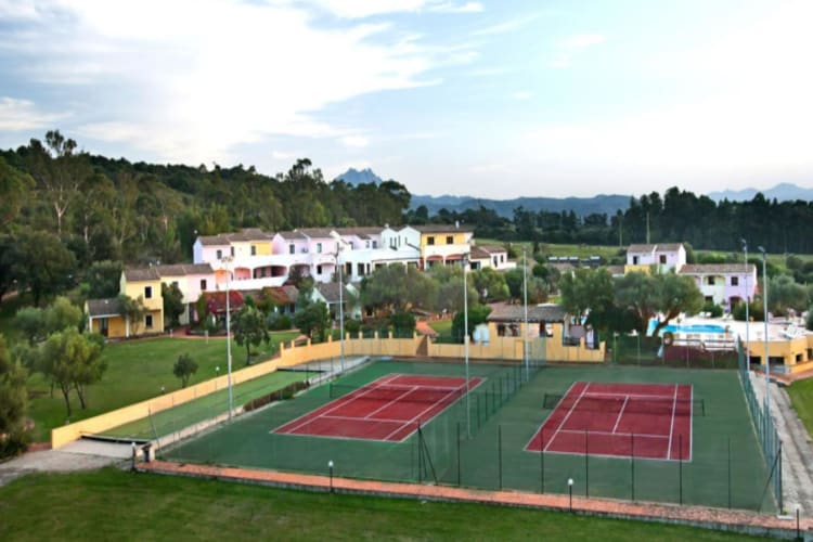 Tennis courts
